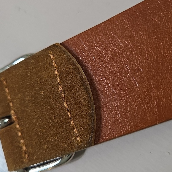 Rare, Vintage COACH Tabac Italian Suede Belt #8561 - Picture 13 of 15